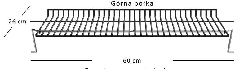 półks górna signet 300 Crown 20 Polgrill